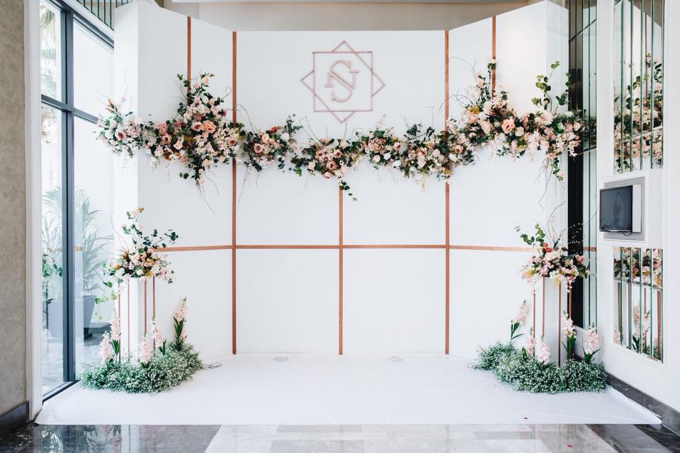 backdrop đám cưới giá rẻ