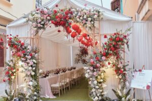 Rạp cưới đẹp thái bình