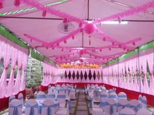 Bảng giá dịch vụ trang trí tiệc cưới