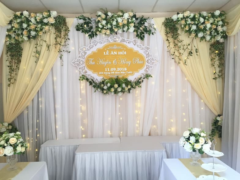 trang tri lễ ăn hỏi