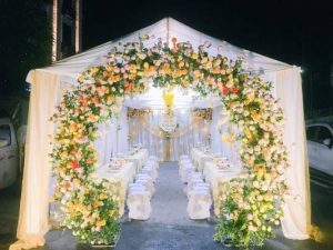 Rạp cưới đẹp tại Ba Đình