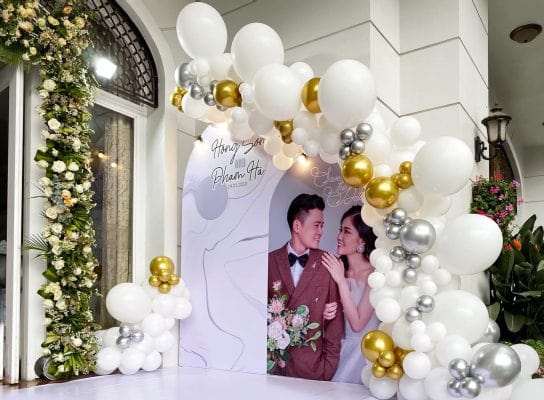 trang trí tiệc cưới