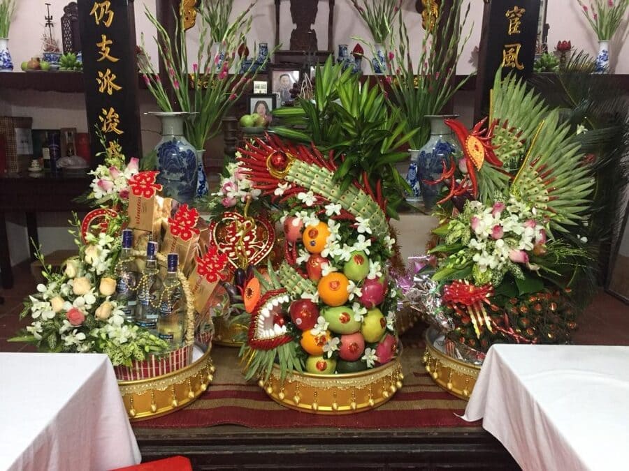 6 mâm quả cưới gồm những gì