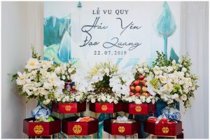 9 tráp ăn hỏi bao gồm những gì