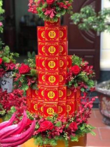 Mâm quả cưới hỏi miền trung