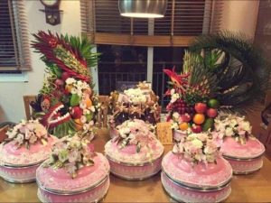Mâm quả cưới hỏi gồm những gì