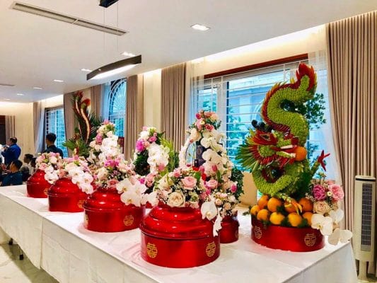 7 mâm quả cưới