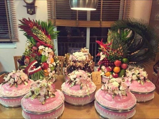 7 mâm quả cưới