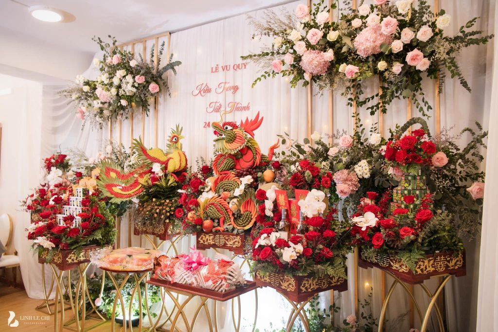 8 mâm quả đám hỏi