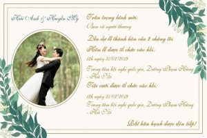 Edit thiệp cưới