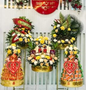 Tráp ăn hỏi ở thái bình