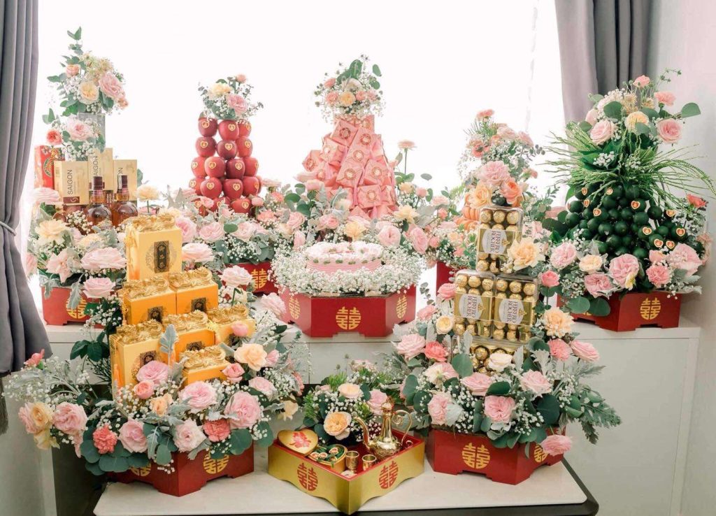 Mâm quả cưới hỏi biên hòa