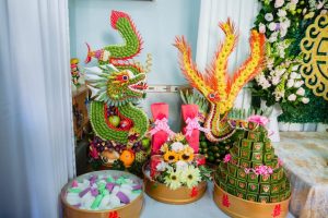 Mâm quả đám cưới có gì