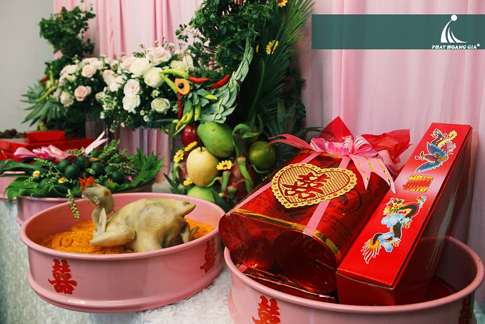 Mâm quả đám cưới giá rẻ