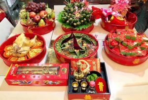 Mâm quả đám cưới miền bắc