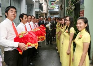 Dịch vụ đội bưng lễ cưới tại Chương Mỹ