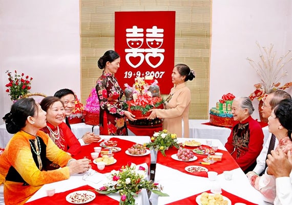 Phong tục cưới hỏi miền nam