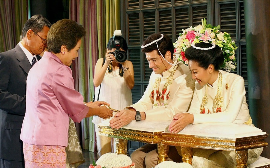 Phong tục cưới của người Thái Lan