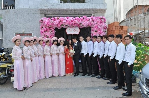 Dịch vụ đội bưng lễ cưới tại Gia Lâm