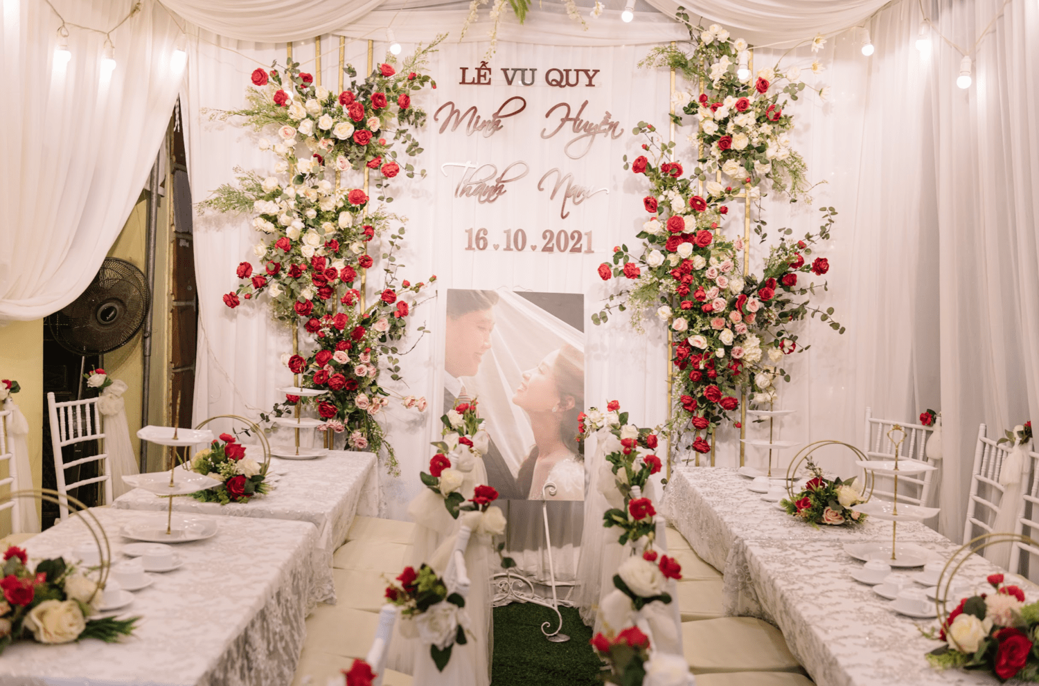 Rạp cưới đẹp tại Ba Đình