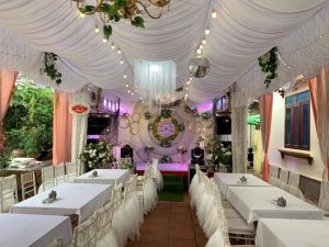 Rạp cưới đẹp tại Long Biên