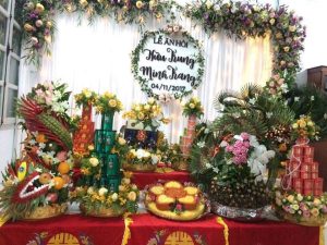 Tráp ăn hỏi đẹp vĩnh phúc