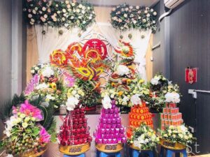 Tráp ăn hỏi ở vinh