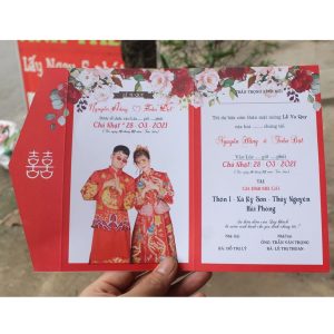In thiệp cưới khu vực mỹ đình