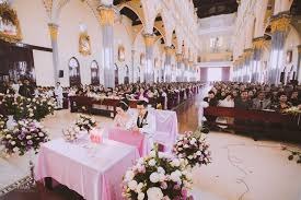 Trang trí lễ cưới nhà thờ