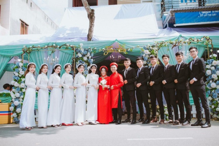 Dịch vụ đội bưng lễ cưới tại Tây Hồ