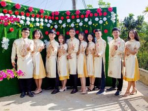 Dịch vụ đội bưng lễ cưới tại Long Biên