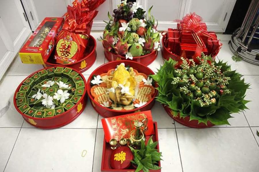 Dịch vụ mâm quả ngày cưới tại Ba Đình