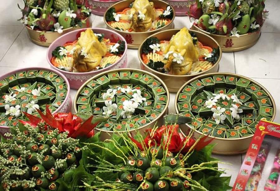 Dịch vụ mâm quả ngày cưới tại Bắc Từ Liêm