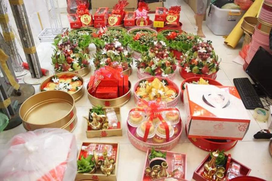 Dịch vụ mâm quả ngày cưới tại Đống Đa