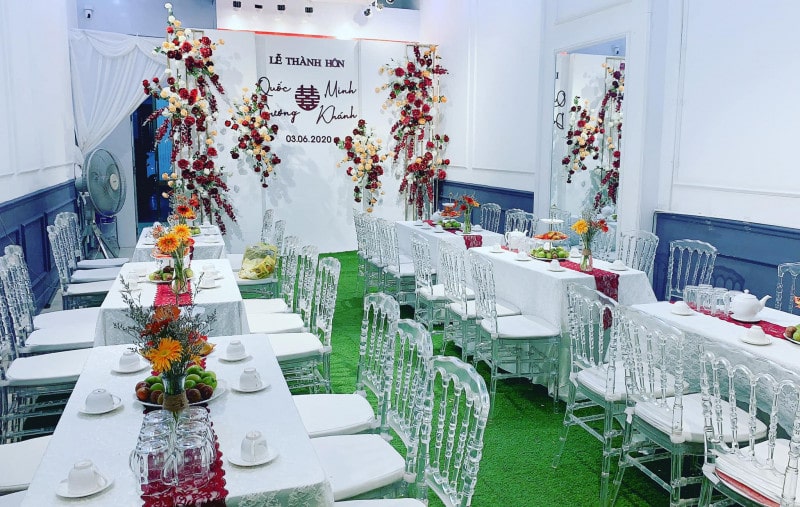 Dịch vụ trang trí đám cưới tại Long Biên