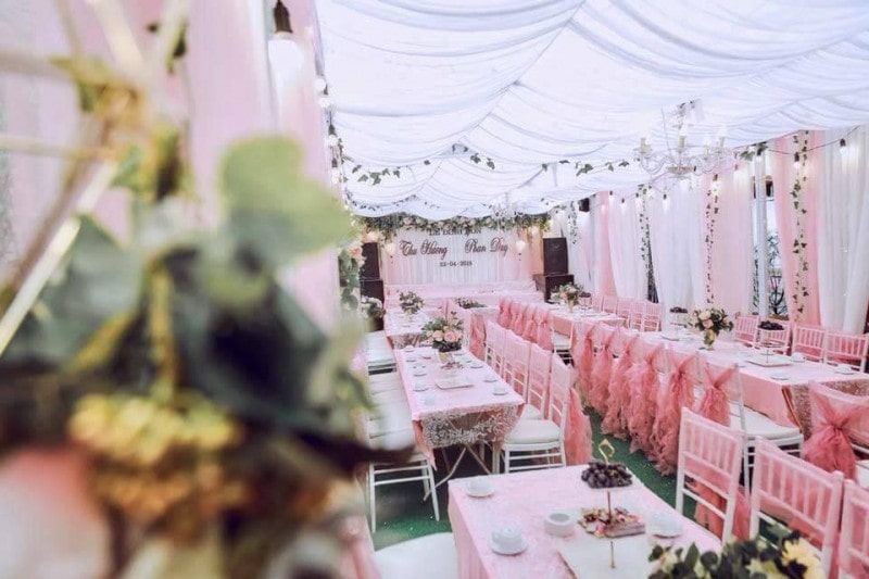 Dịch vụ trang trí đám cưới tại Hoàng Mai