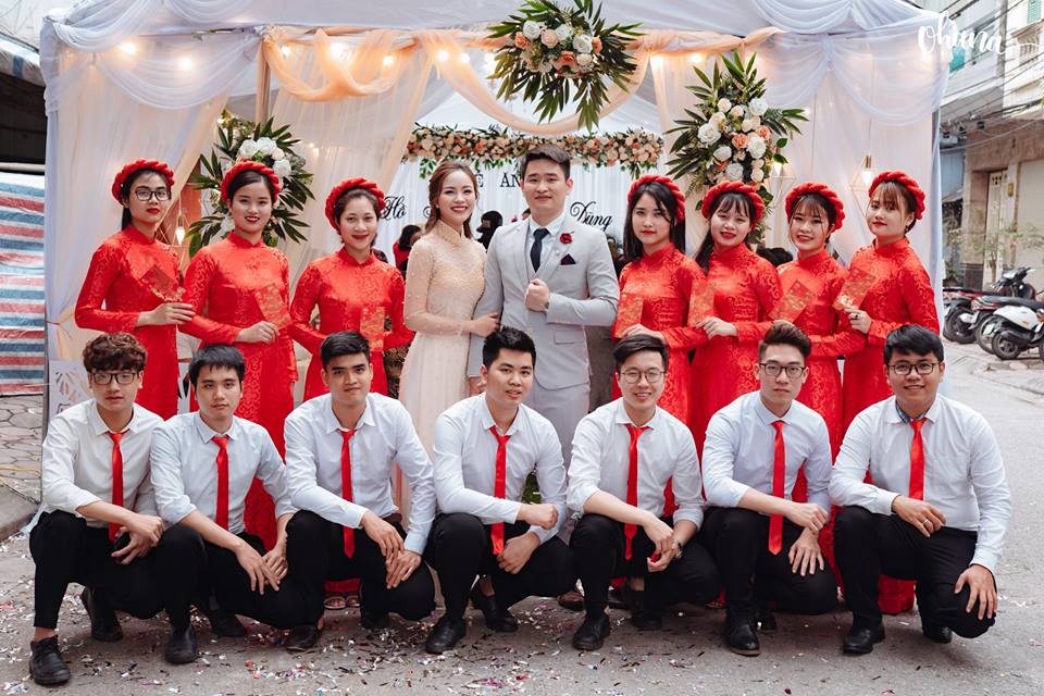 Dịch vụ đội bưng lễ cưới tại Hoàng Mai