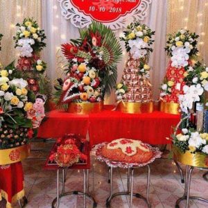 Tráp ăn hỏi đẹp vĩnh phúc