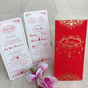 In thiệp cưới tam kỳ