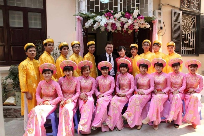Dịch vụ đội bưng lễ cưới tại Ba Vì