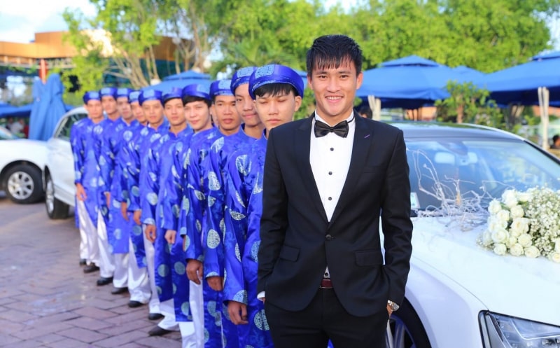Dịch vụ đội bưng lễ cưới tại Ba Vì