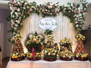 5 mâm quả đám hỏi