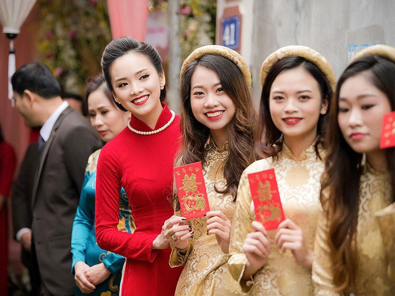 Dịch vụ đội bưng lễ cưới tại Hoài Đức