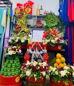 Dịch vụ mâm quả ngày cưới tại Tây Hồ