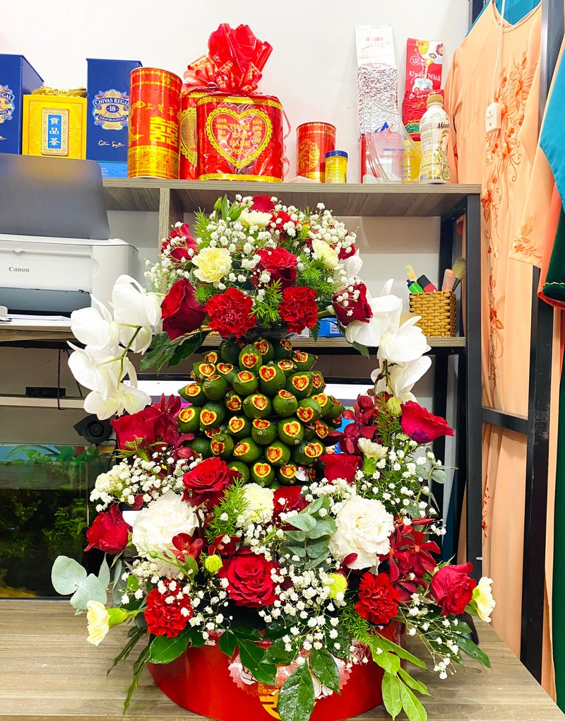 Dịch vụ mâm quả ngày cưới tại Long Biên