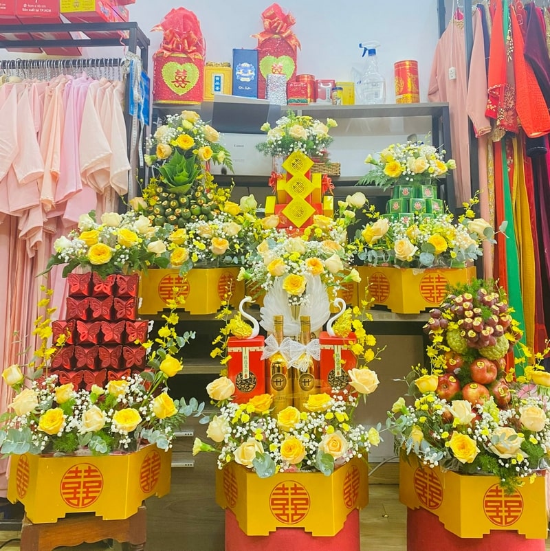 Dịch vụ mâm quả ngày cưới tại Thường Tín