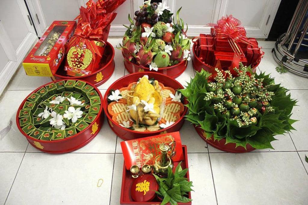 Dịch vụ mâm quả ngày cưới tại Phúc Thọ