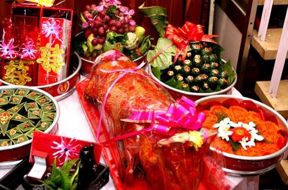 Dịch vụ mâm quả ngày cưới tại Đan Phượng
