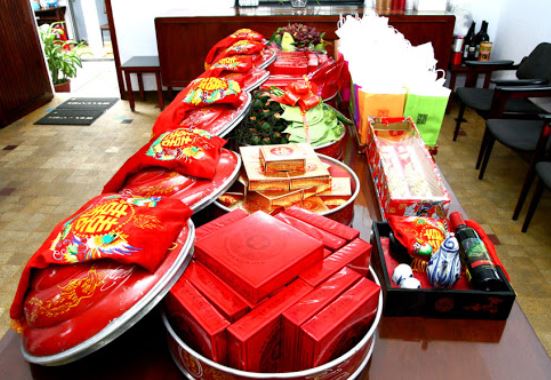 Dịch vụ mâm quả ngày cưới tại Đan Phượng