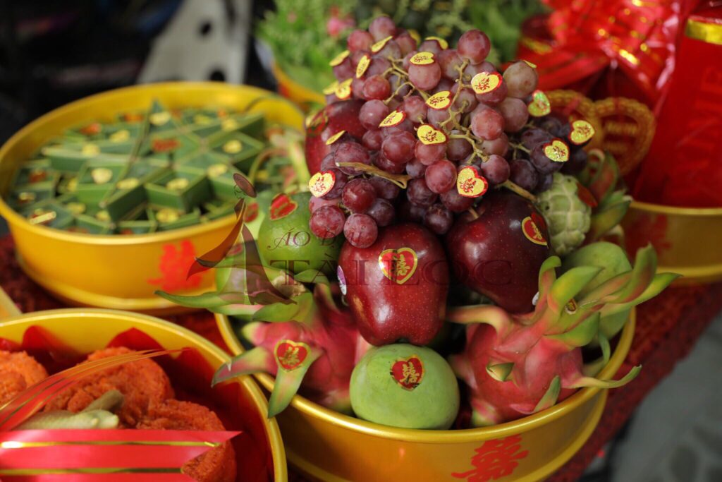 Dịch vụ mâm quả ngày cưới tại Hoài Đức